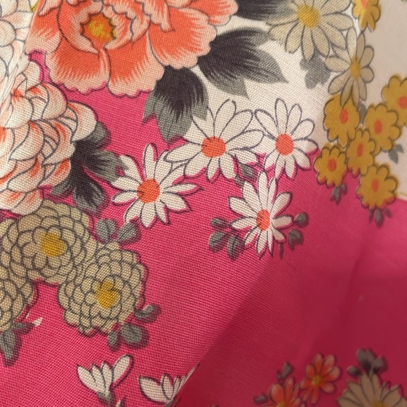 Vintage Japanese KIMONO by BEST QUALITY. Size small- medium . Lined - Picture 14 of 16